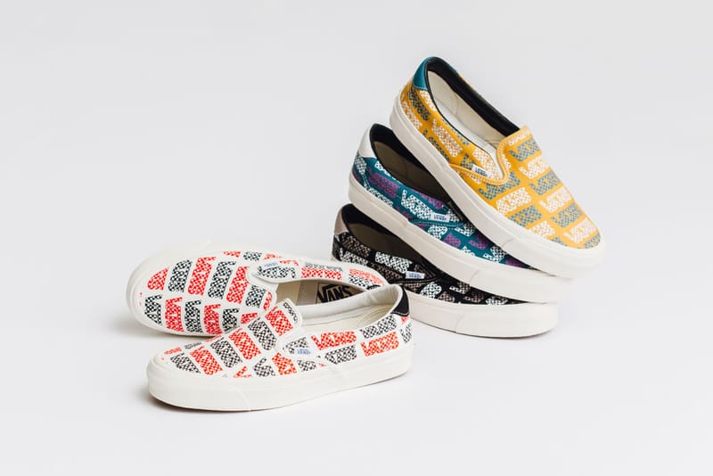 Vans Vault Classic Slip On OG Logo Pack Drop Hypebeast