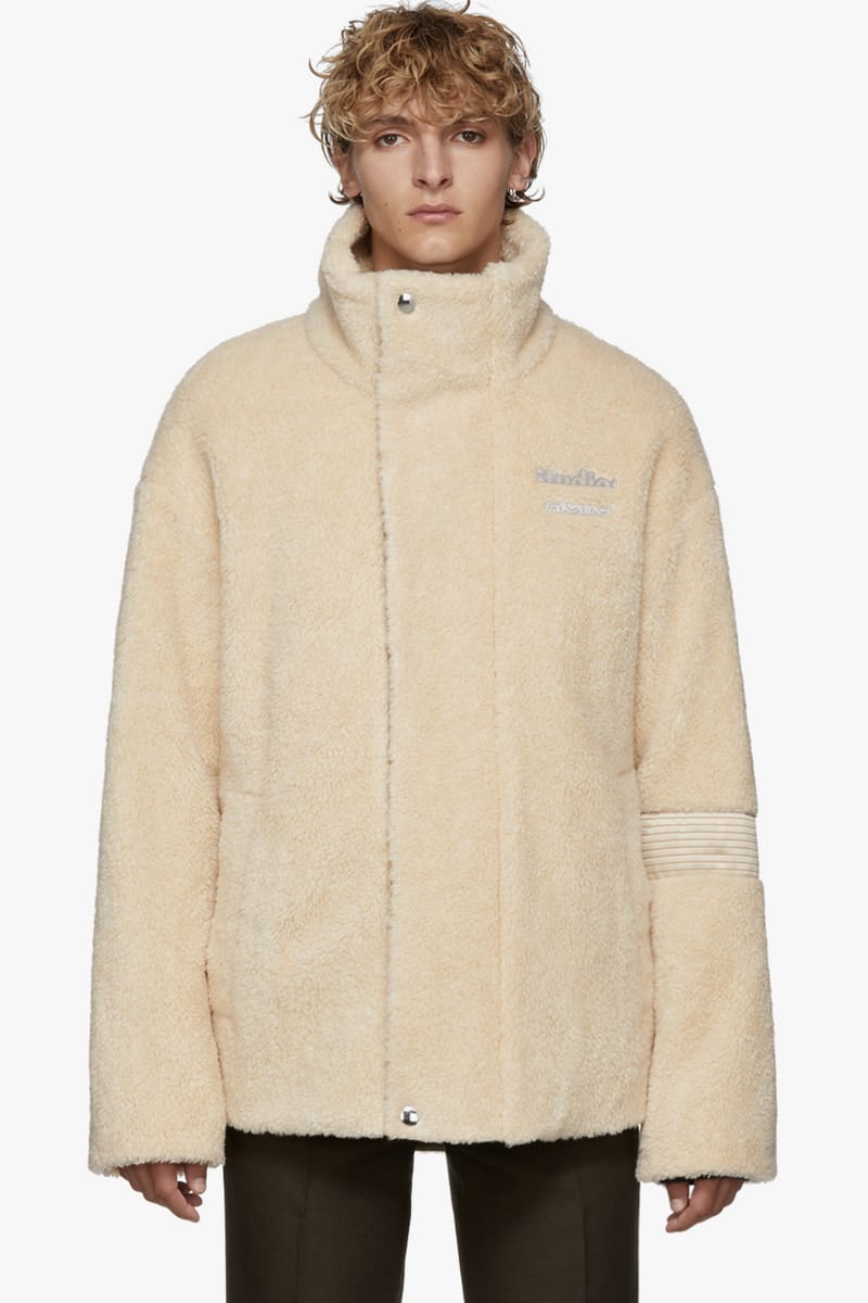 Acne Studios Oversized Orsino Teddy Jacket 