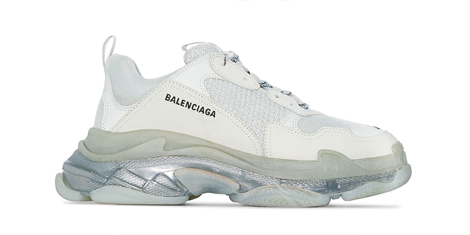 grey balenciaga triple s