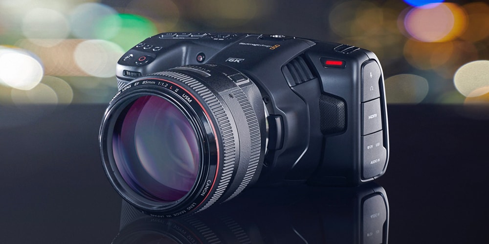 Blackmagic Design представляет карманную кинокамеру 6K Super 35