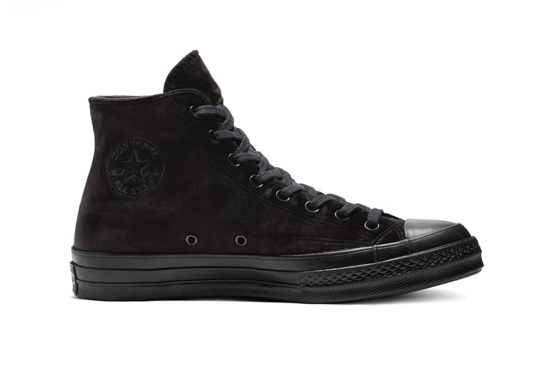 Crushed velvet store converse grey