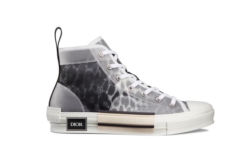 Dior B23 High and Low-Top Sneakers Leopard Print | HYPEBEAST