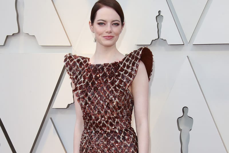 Emma stone hotsell oscar dress 2019