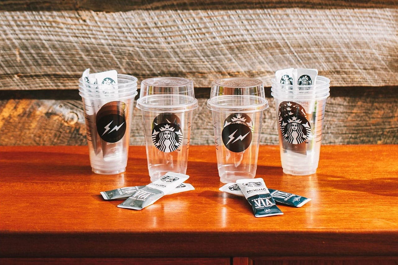 fragment design x Starbucks Japan VIA Packs, Cups | Hypebeast
