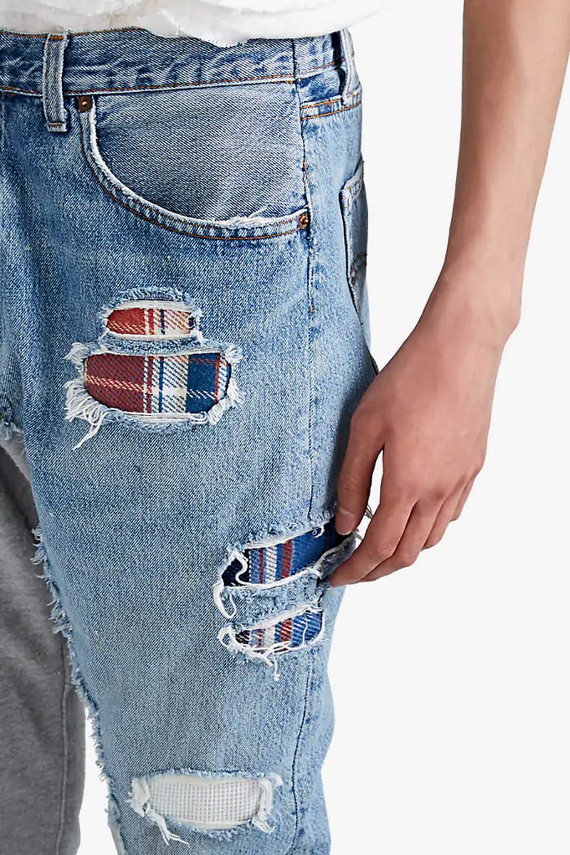 Frayed 2024 jeans 2019