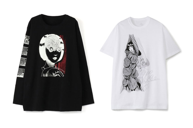 S'yte Yohji Yamamoto Taps Horror Legend Junji Ito for Collaborative Tees