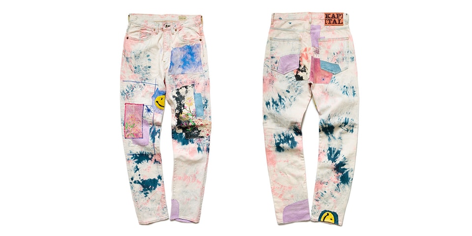 KAPITAL OKABILLY Gypsy Ashbury Dyed Patchwork Jeans | Hypebeast