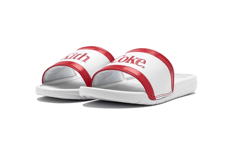 Kith logo slides coca cola red new arrivals