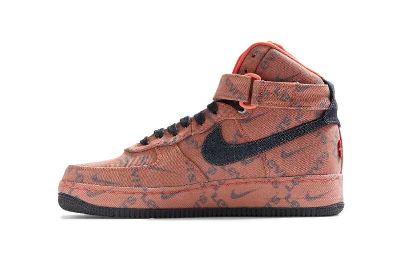 levi air force 1's high top
