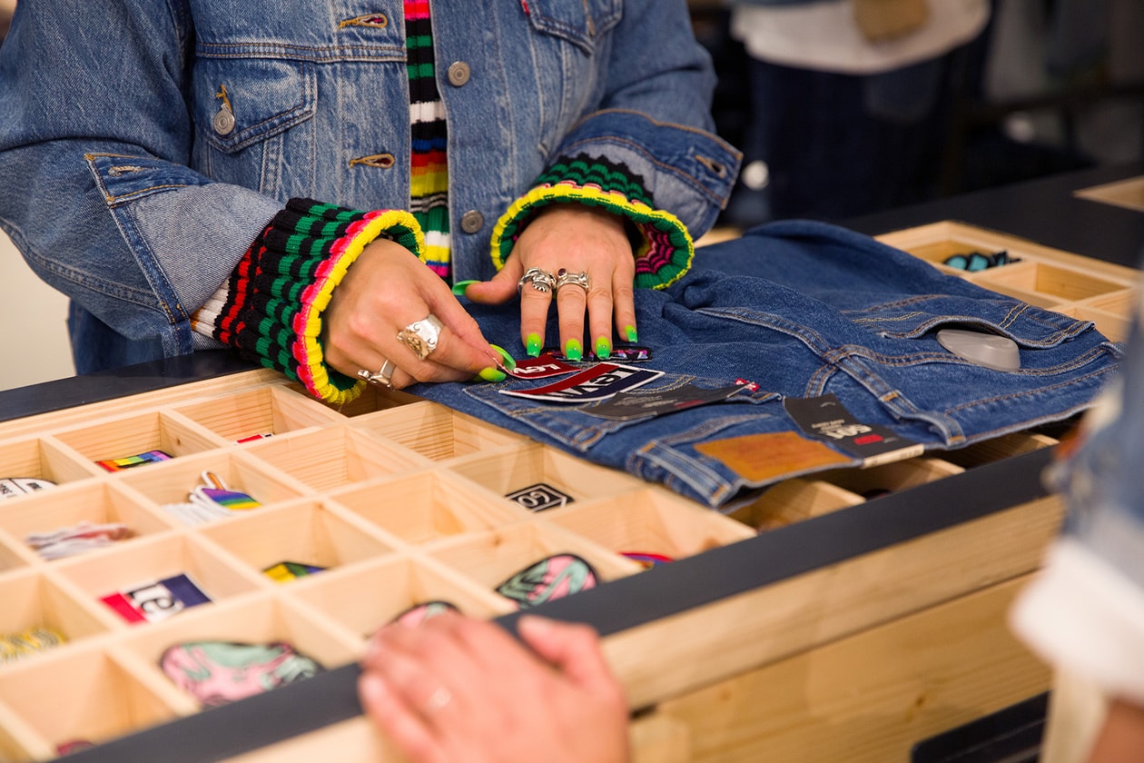 The Levi’s® Tailor Shop Offers Back Patch Customization | Hypebeast