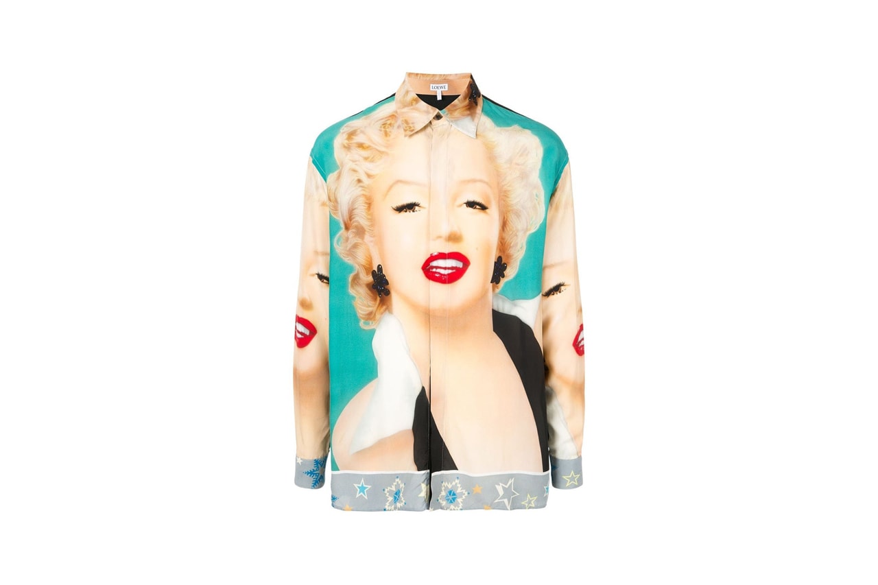 loewe marilyn monroe shirt