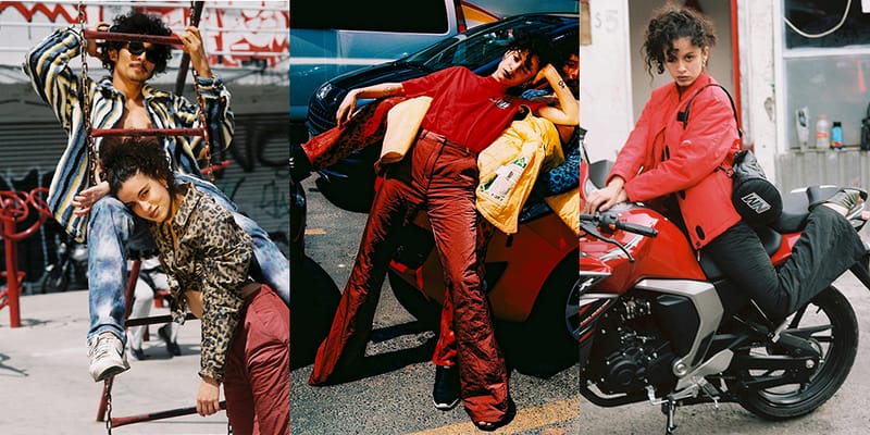 Martin rose NAPA ウィンタージャケット 1983 1987 NAPA BY MARTINE ROSE A-ANDEAN OUTER WEAR RED | Sale 50%OFF