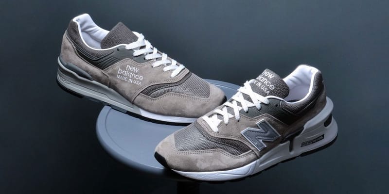 New balance 997 made in best sale usa grey