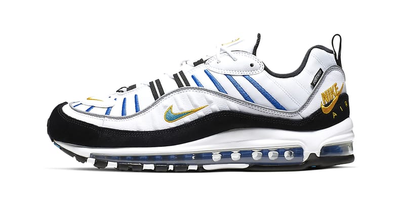 Air max 98 shop white blue black