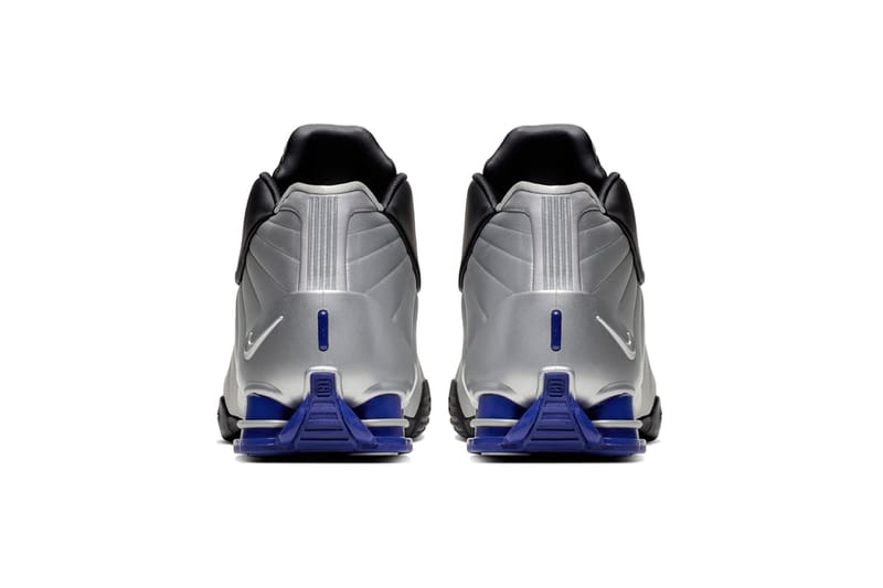 Nike Releases Metallic Silver u0026 Black BB4 Shox | Hypebeast