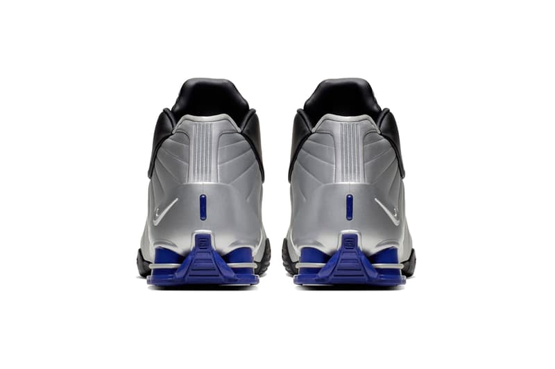Nike Releases Metallic Silver & Black BB4 Shox | Hypebeast
