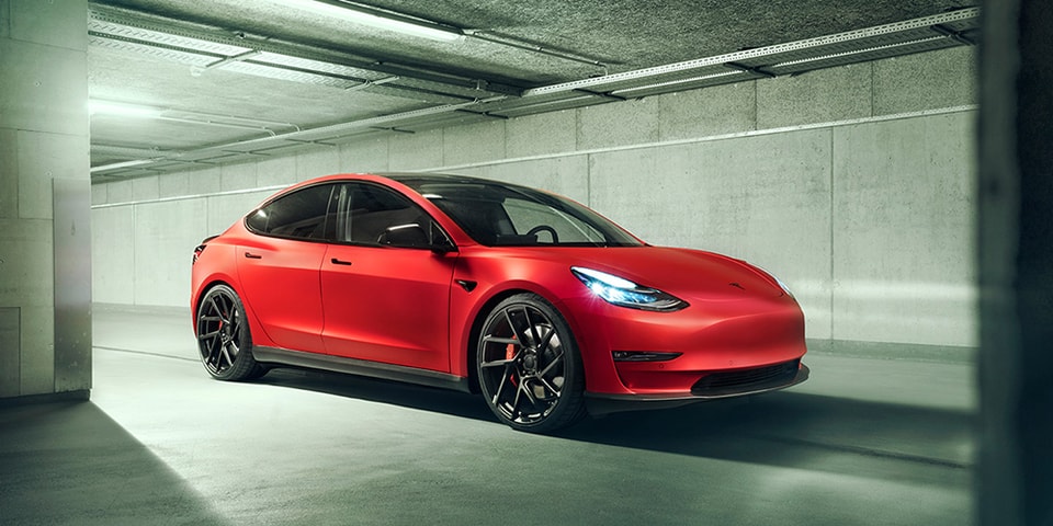 NOVITEC Unveils Modified Tesla Model 3 | Hypebeast