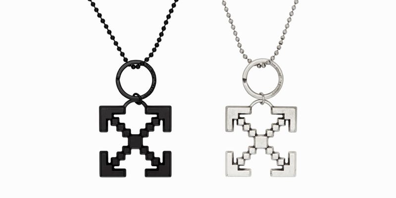 Off-White™ Arrows Scaffolding Necklace Release | Hypebeast