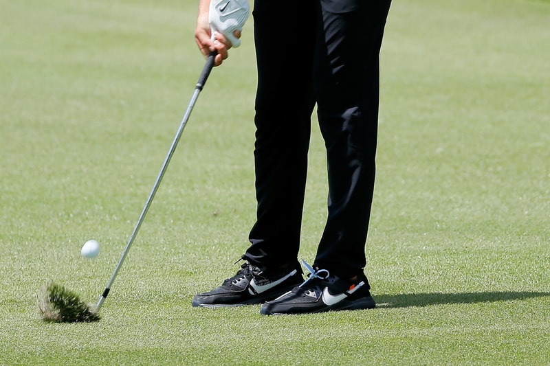 Brooks Koepka Reveals OffWhite x Nike Air Max 90 Golf Shoes Hypebeast