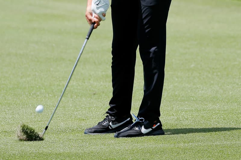 Brooks Koepka Reveals OffWhite x Nike Air Max 90 Golf Brooks Koepka Reveals OffWhite x Nike Air Max 90 Golf