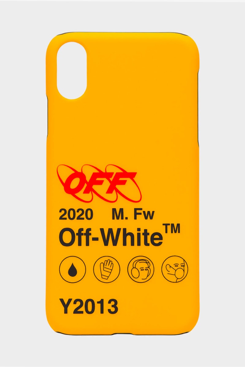 Off-White Yellow Quote Industries iPhone Case Release | Hypebeast