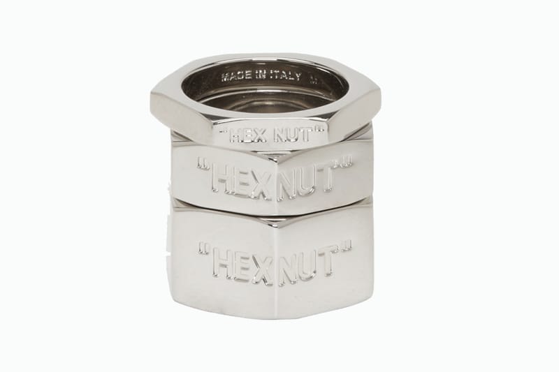 Off White Hex Nut 