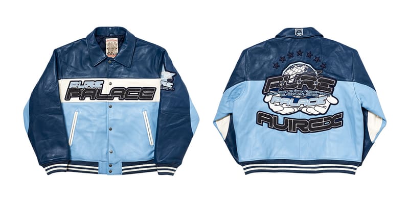 ジャケット・アウター Palace Pure Palace Avirex Jacket Blue Palace Skateboards FW19 