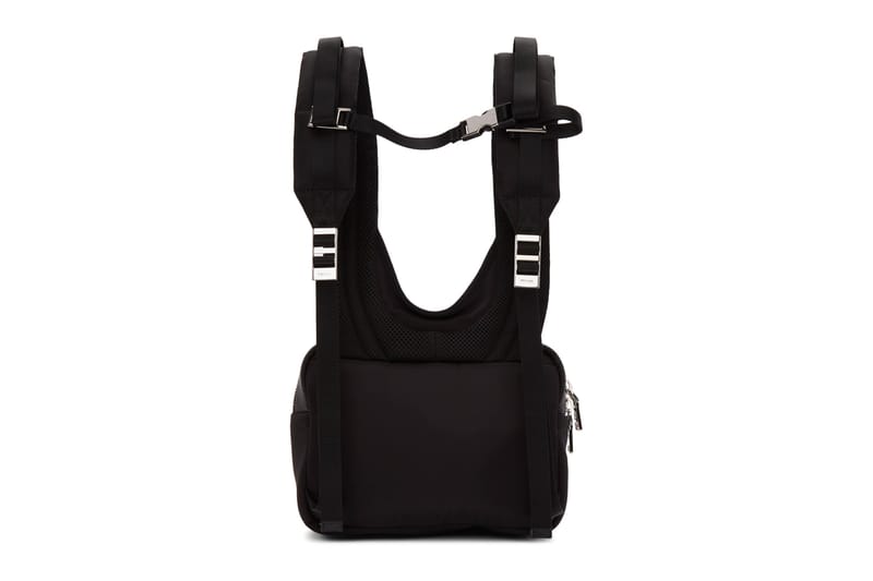 Prada Black Technical Backpack Release | Hypebeast