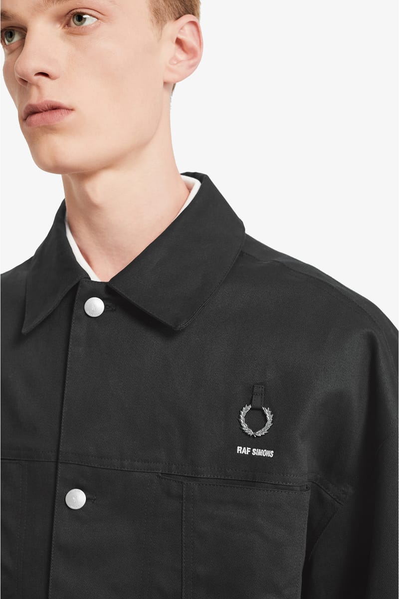 RAF SIMONS FRED PERRY ラフシモンズ ツートンパーカー M+