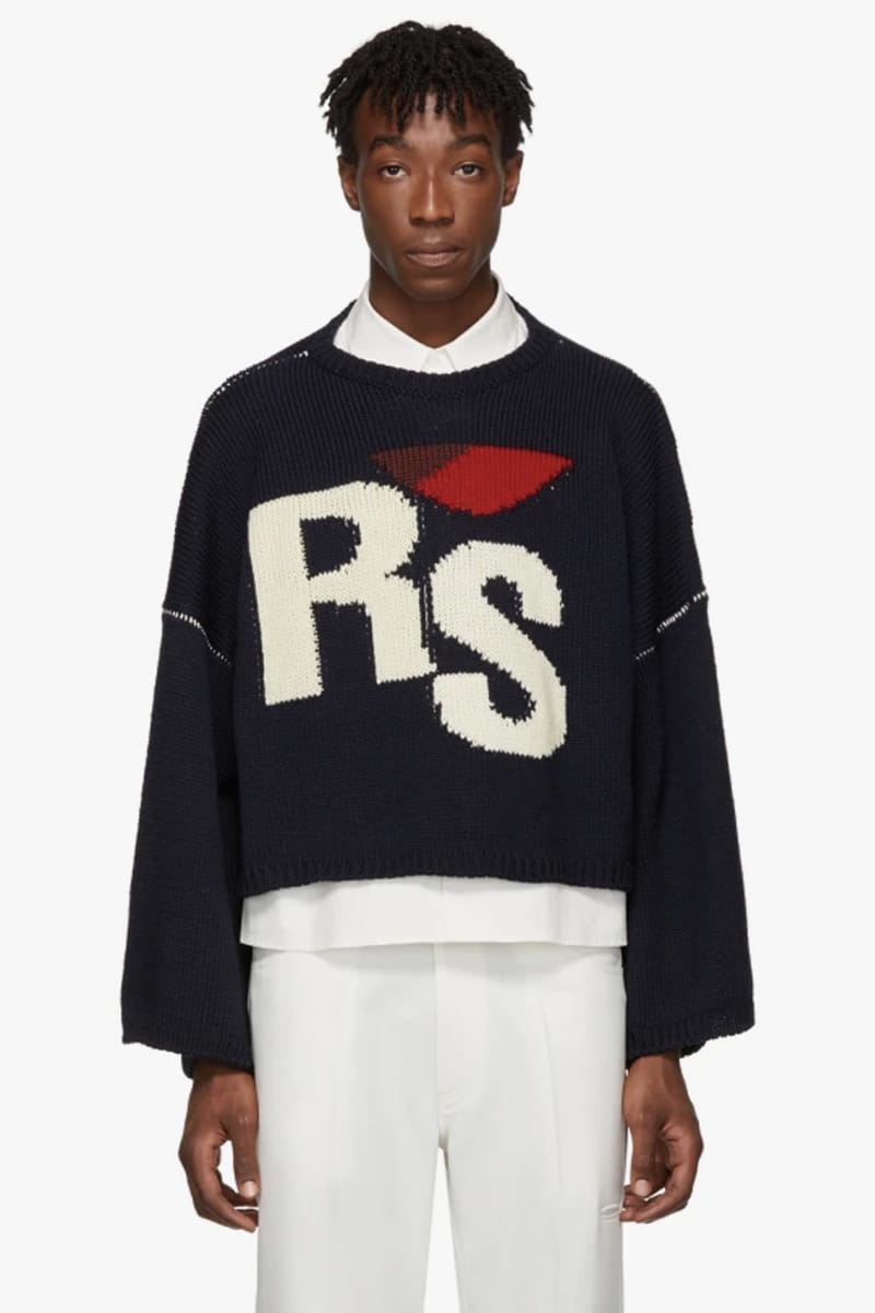 Raf Simons Cropped oversized sweatersteinJilSande
