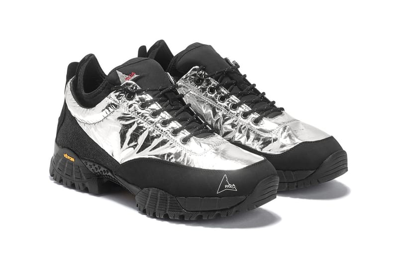 ROA Neal Hiking Sneaker 'Black/Silver' Release | Hypebeast