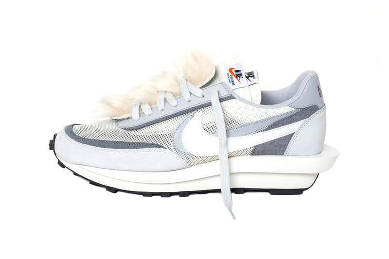 Sacai x 'blazer  and outlet  waffle daybreak in white/grey