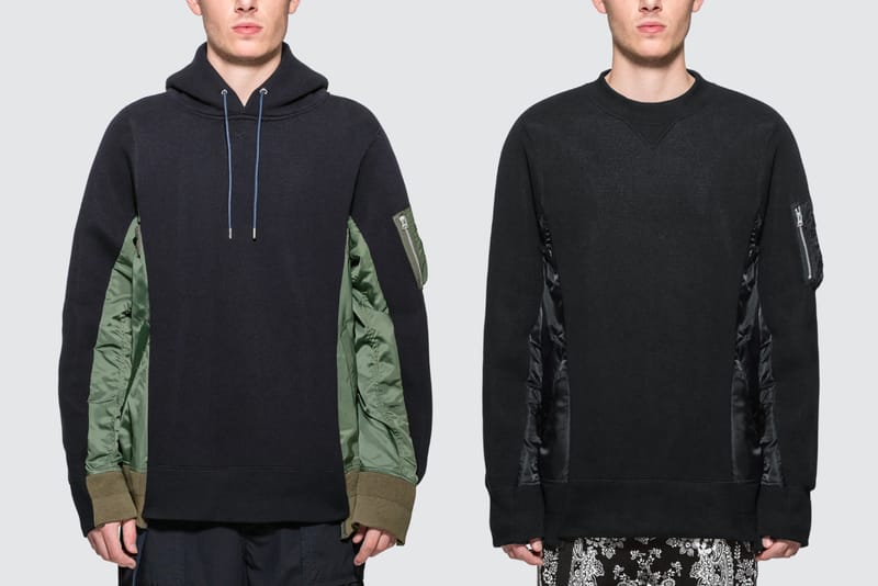 Sacai MA-1 Sweat Pullover