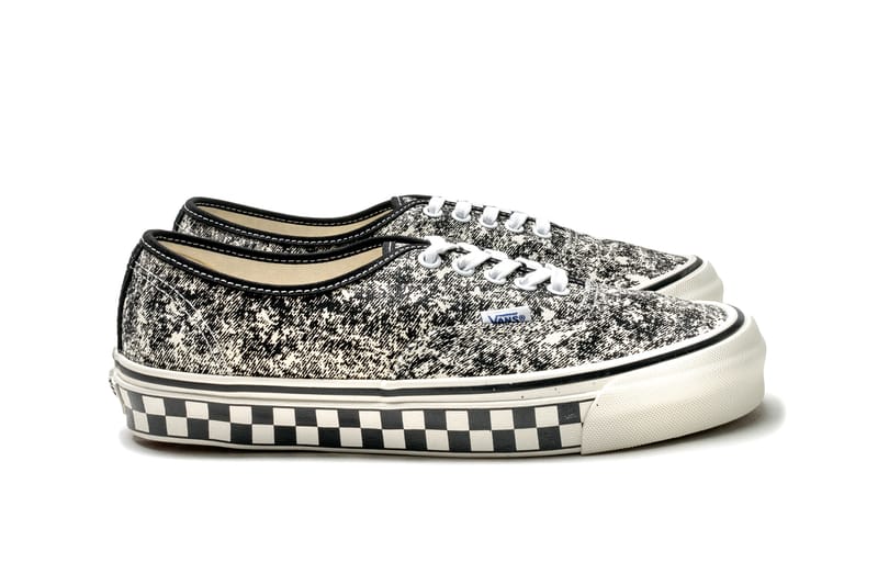 靴 vans vault OG Authentic LX Vans Vault OG Authentic LX (Canvas) Black True White Womens