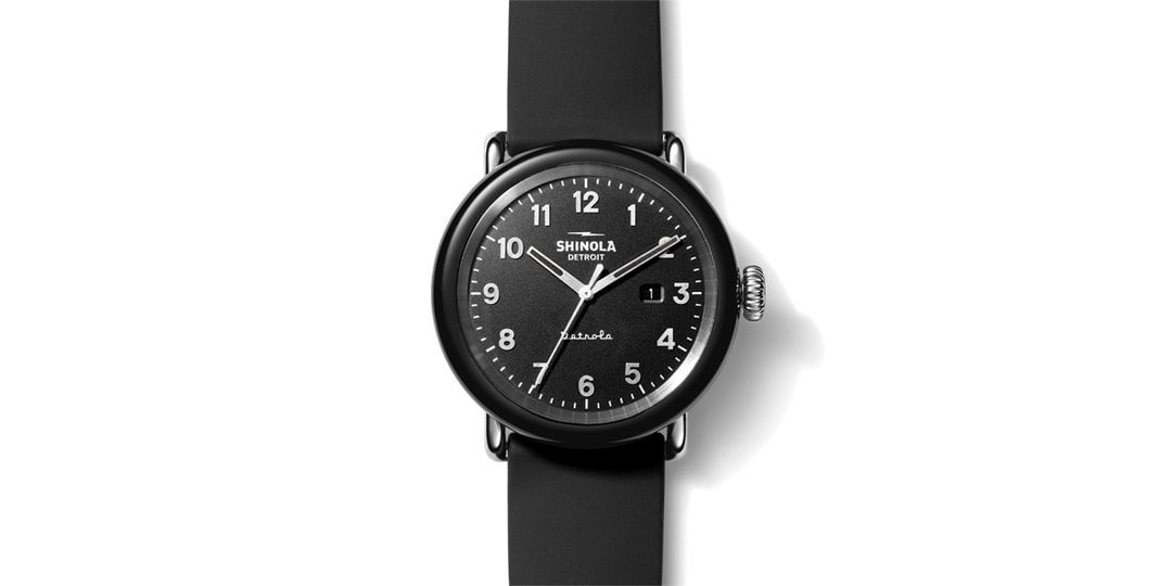 Shinola обновляет свою линейку Runwell для новой коллекции Detrola