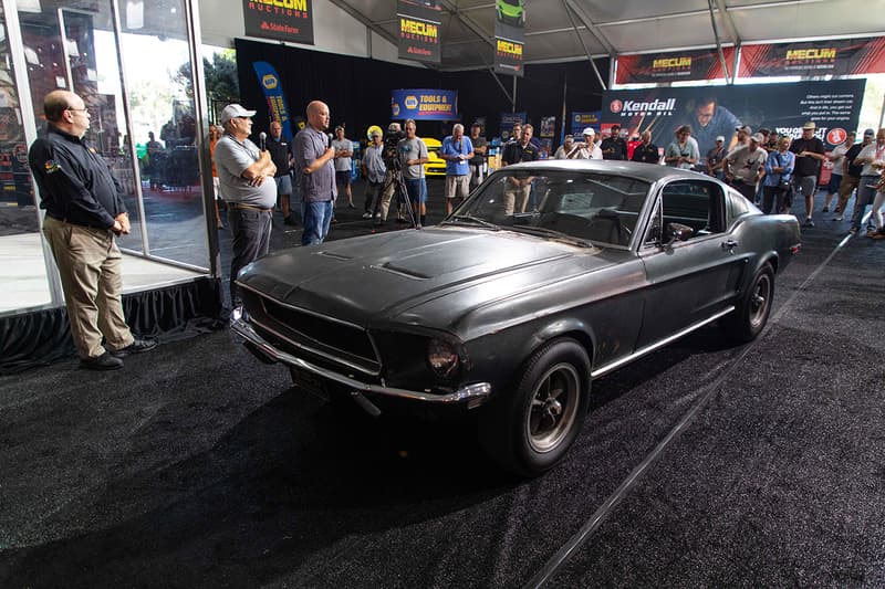 Steve Mcqueen 1968 Mustang Gt 'bullitt' Auction 