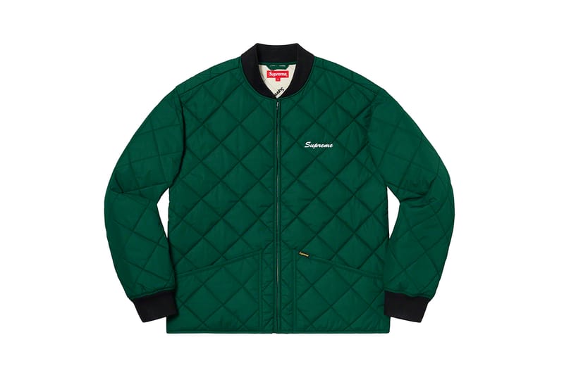 Supreme wool hot sale harrington jacket