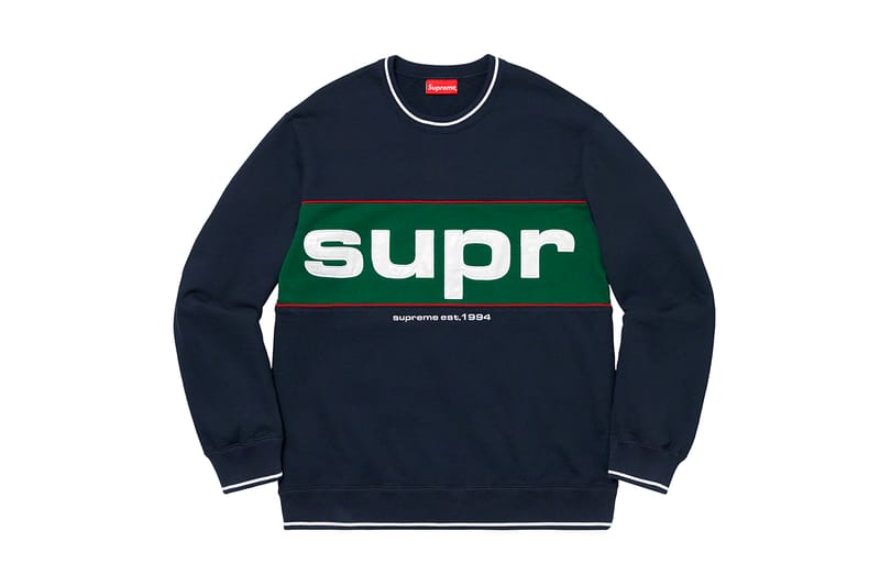 Supreme sweater outlet mens 2019