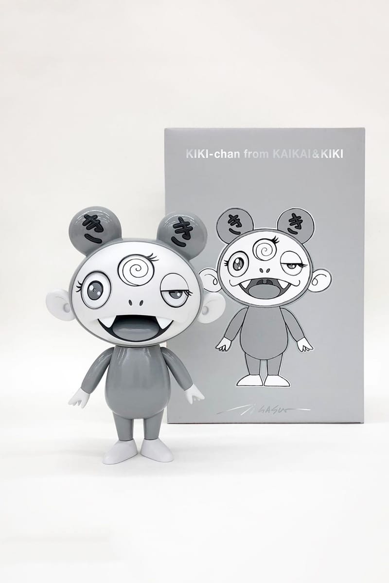 Takashi Murakami Black & White 'Kaikai' 'Kiki' | Hypebeast
