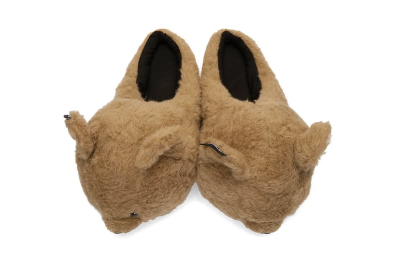 vetements teddy bear slippers price