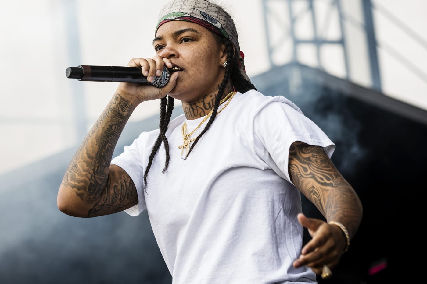 Young M.A Is Larger Than Life in 