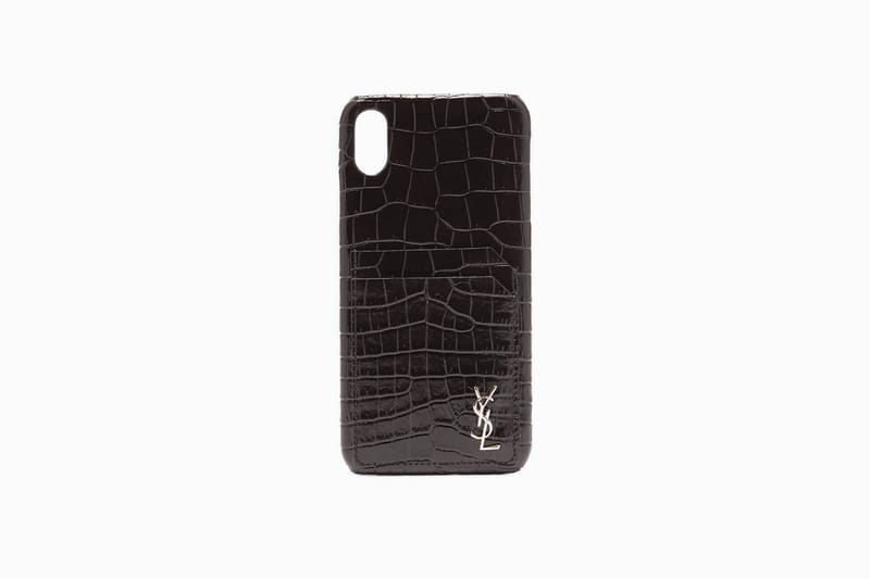 SAINT LAURENT - SAINT LAURENT iPhone x xs ケース Saint Laurent Leather iPhone Case Release Info | Hypebeast