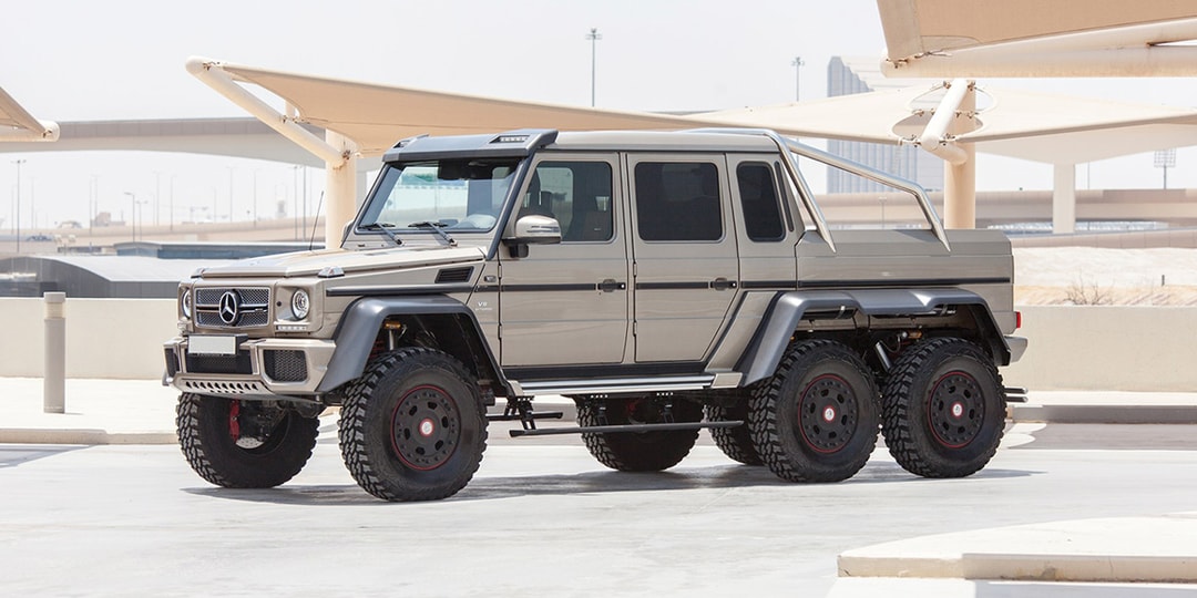 Похожий на танк Mercedes-Benz G63 AMG 6×6 2015 года выставлен на аукцион