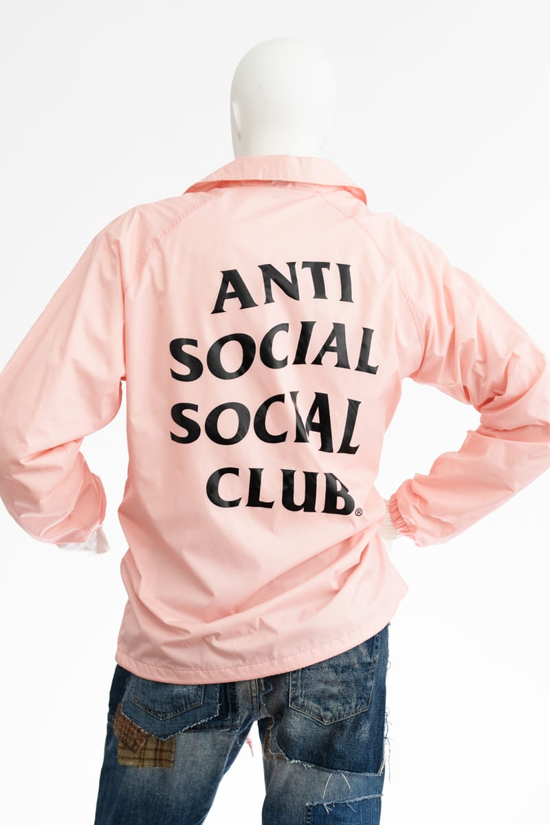 Anti social social club hotsell pink jacket