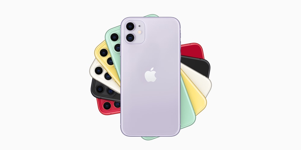 Apple представляет iPhone 11 в шести разных цветах