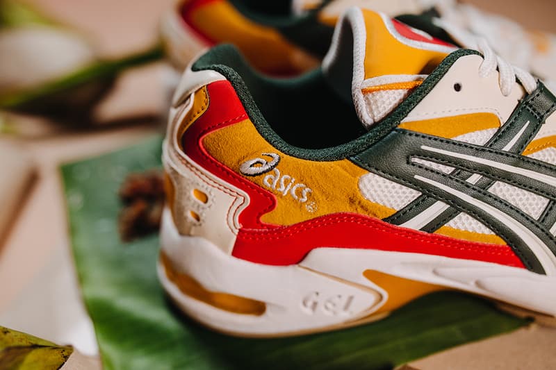 asics gel kayano 5 og green