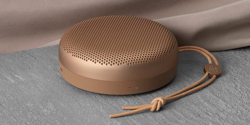 2358-Bang & Olufsen BeoPlay A1 茶色 B&O Play、「BeoPlay A1」に新色タンジェリンレッド＆チャコール