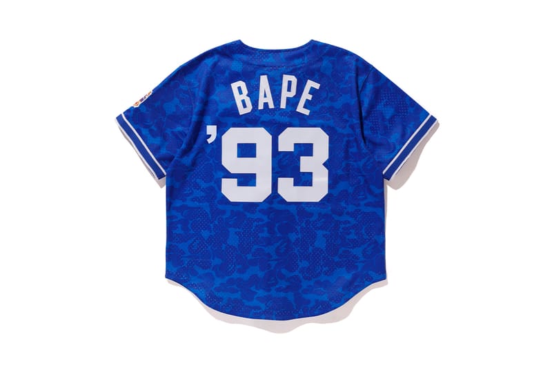BAPE x Mitchell u0026 Ness MLB Collaboration Collection Release Info | Hypebeast