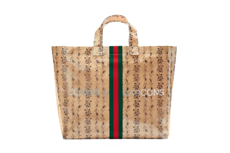 Gucci x COMME des GARÇONS Paper Tote Bag Release | Hypebeast