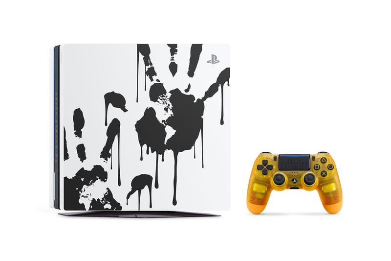 Playstation 4 pro limited edition death shop stranding